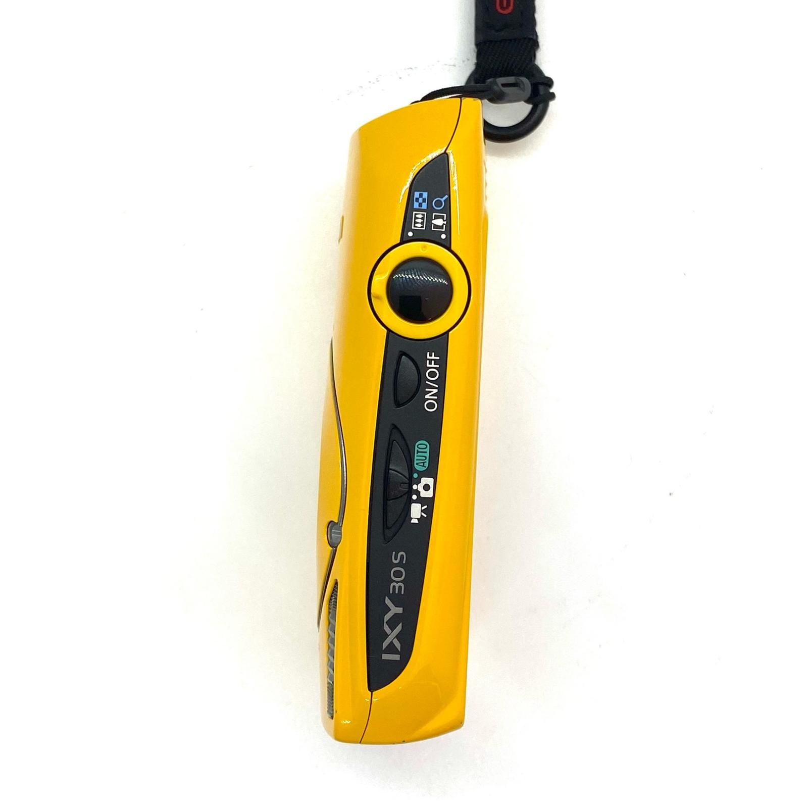 Canon キャノン IXY30S イエロー　美品 全額返金保証】【最速発送】Canon コンパクトデジタルカメラ Canon IXY