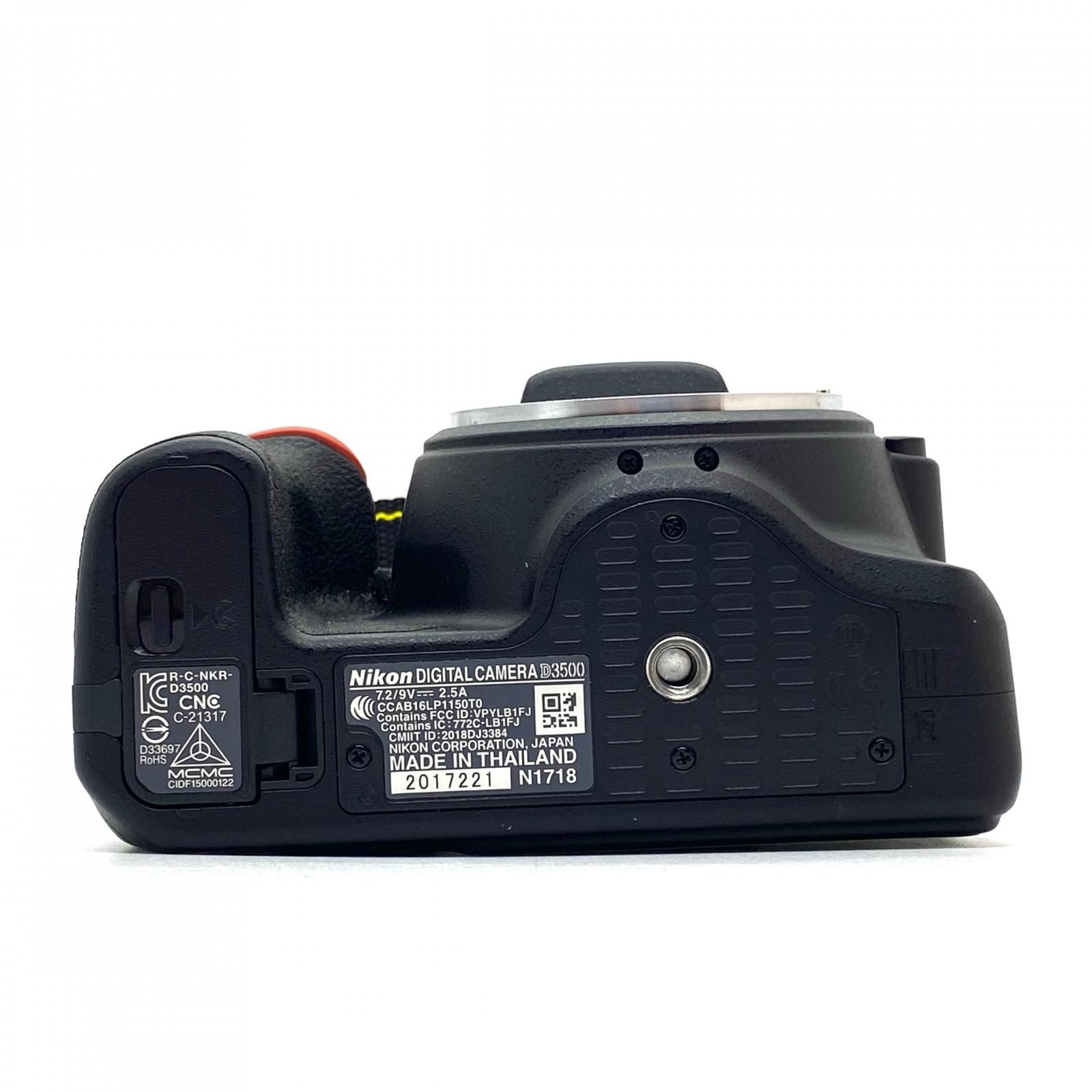 5月まで‼︎Nikon D3500 ダブルズームキット&ケース付き 美品 ニコン