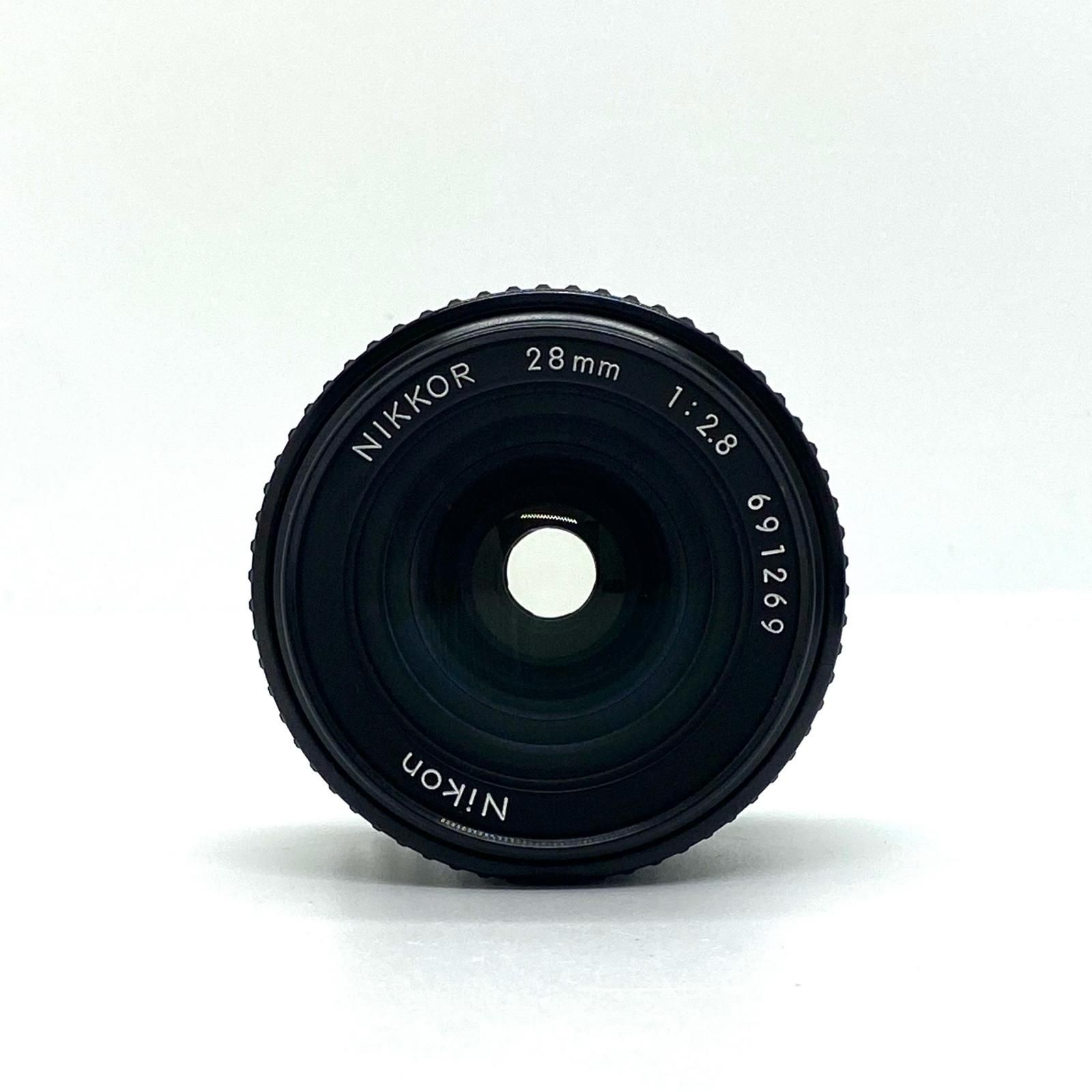 全額返金保証】【最速発送】Nikon Nikon Ai-S NIKKOR 28mm F2.8 美品