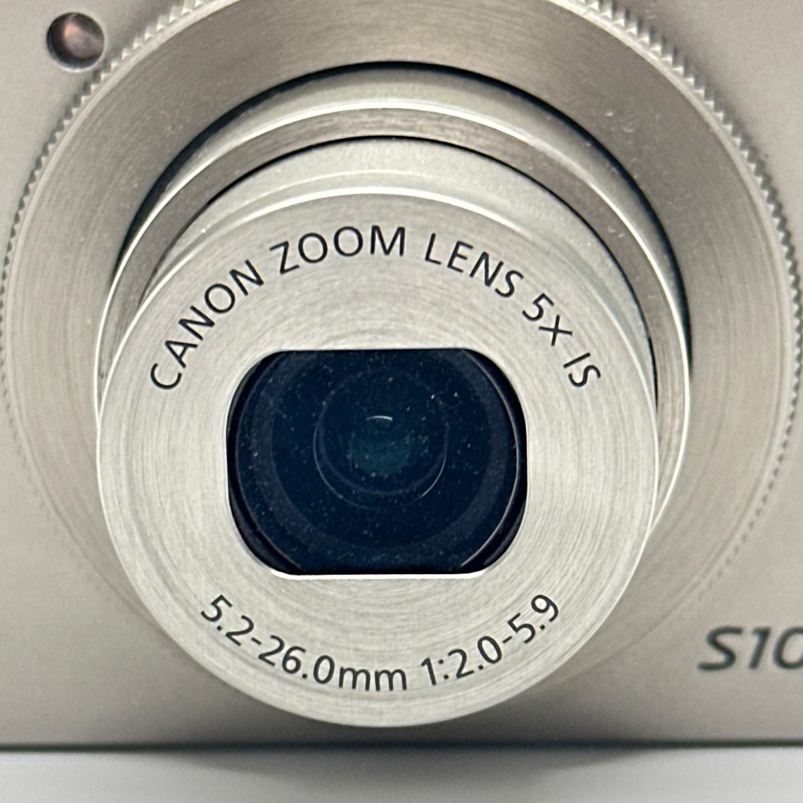 最速発送】Canon コンパクトデジタルカメラ PowerShot S100 シルバー