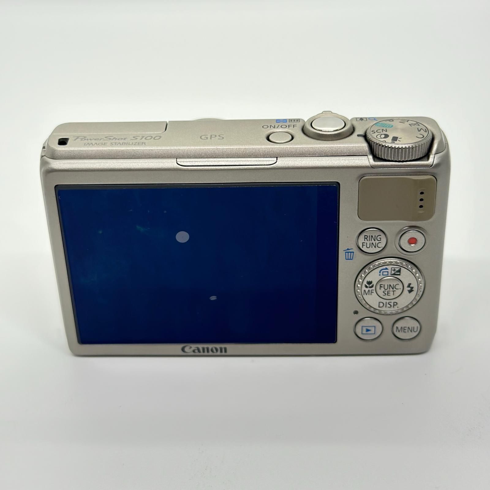 最速発送】Canon コンパクトデジタルカメラ PowerShot S100 シルバー