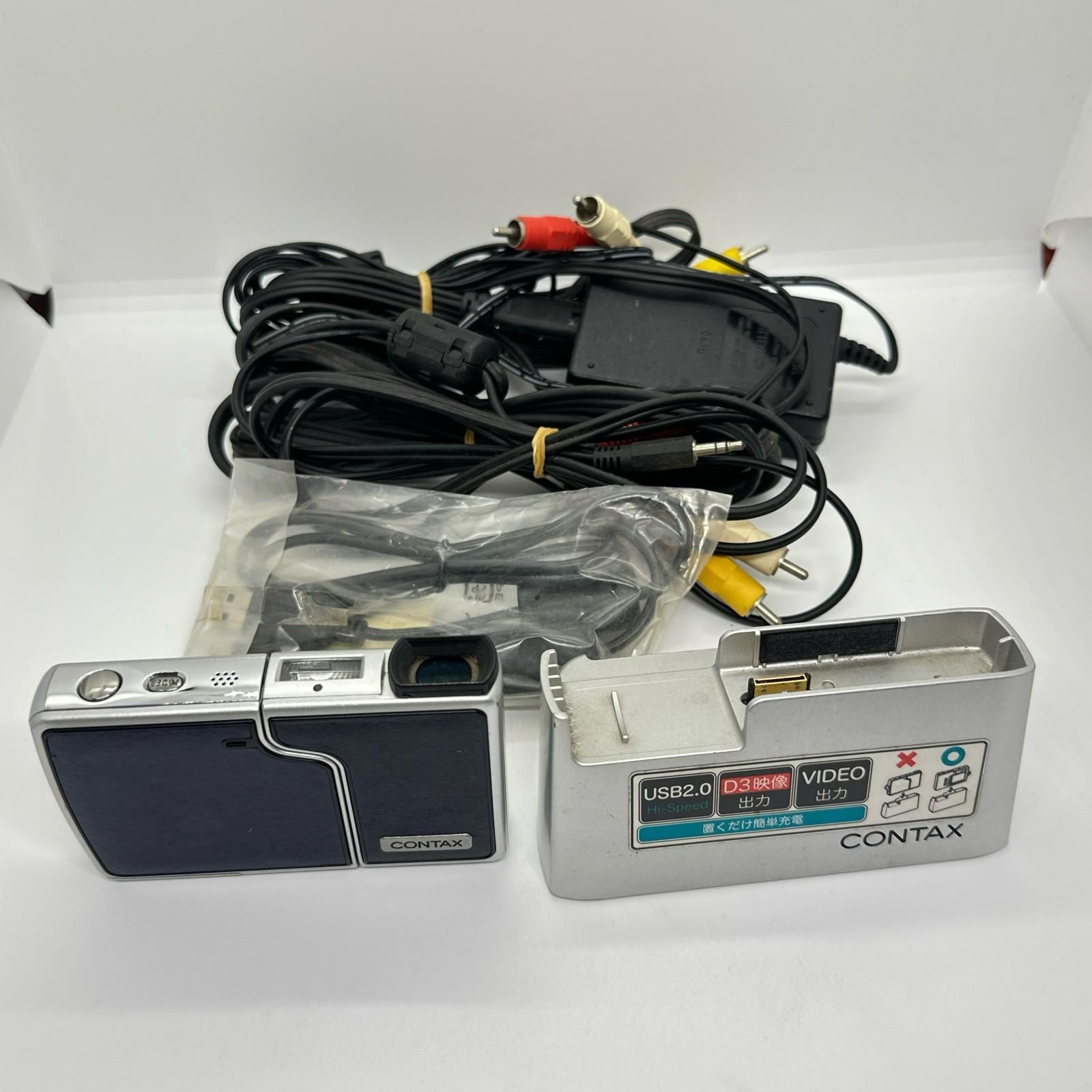 全額返金保証】【最速発送】CONTAX コンパクトデジタルカメラ U4R