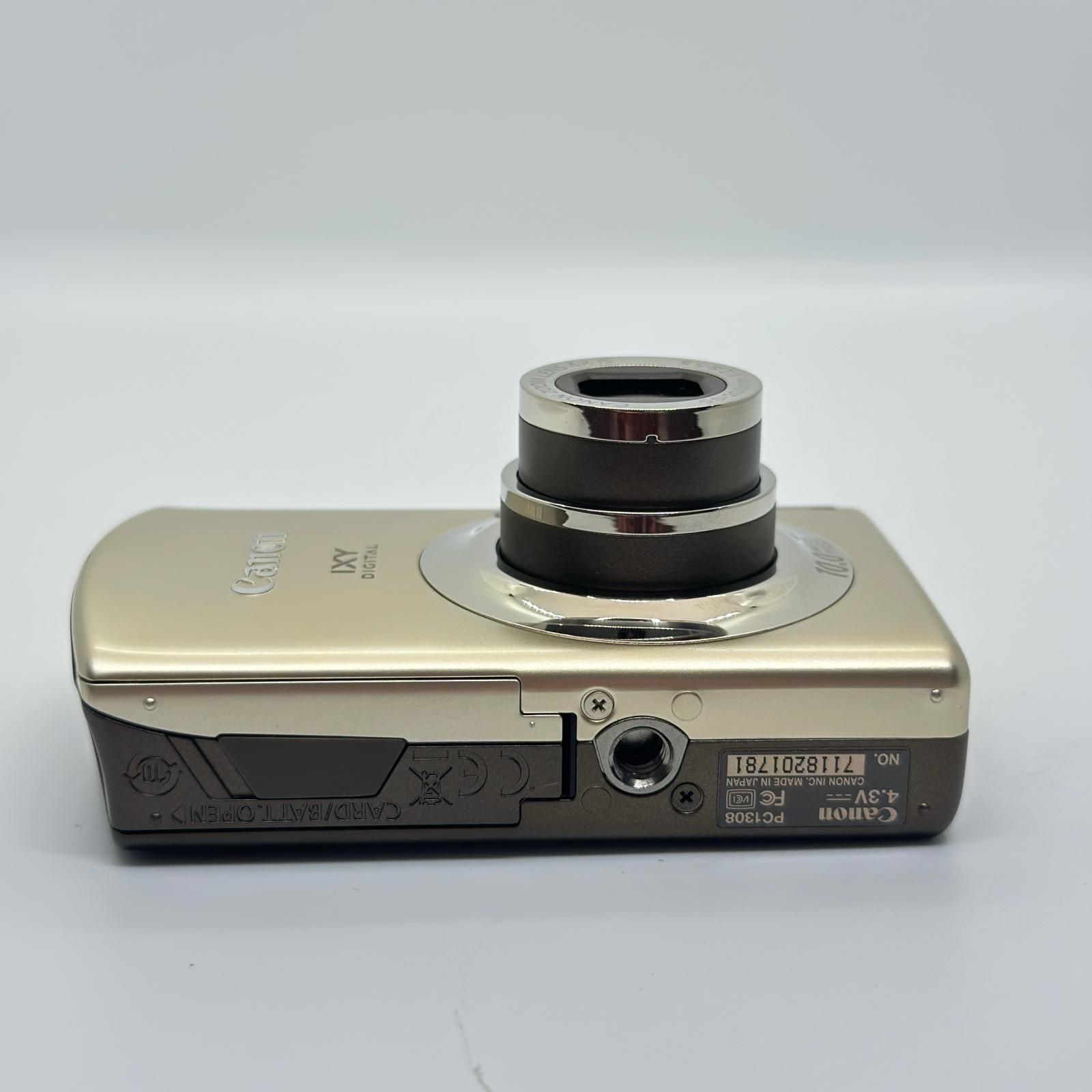 全額返金保証】【最速発送】Canon コンパクトデジタルカメラ IXY 