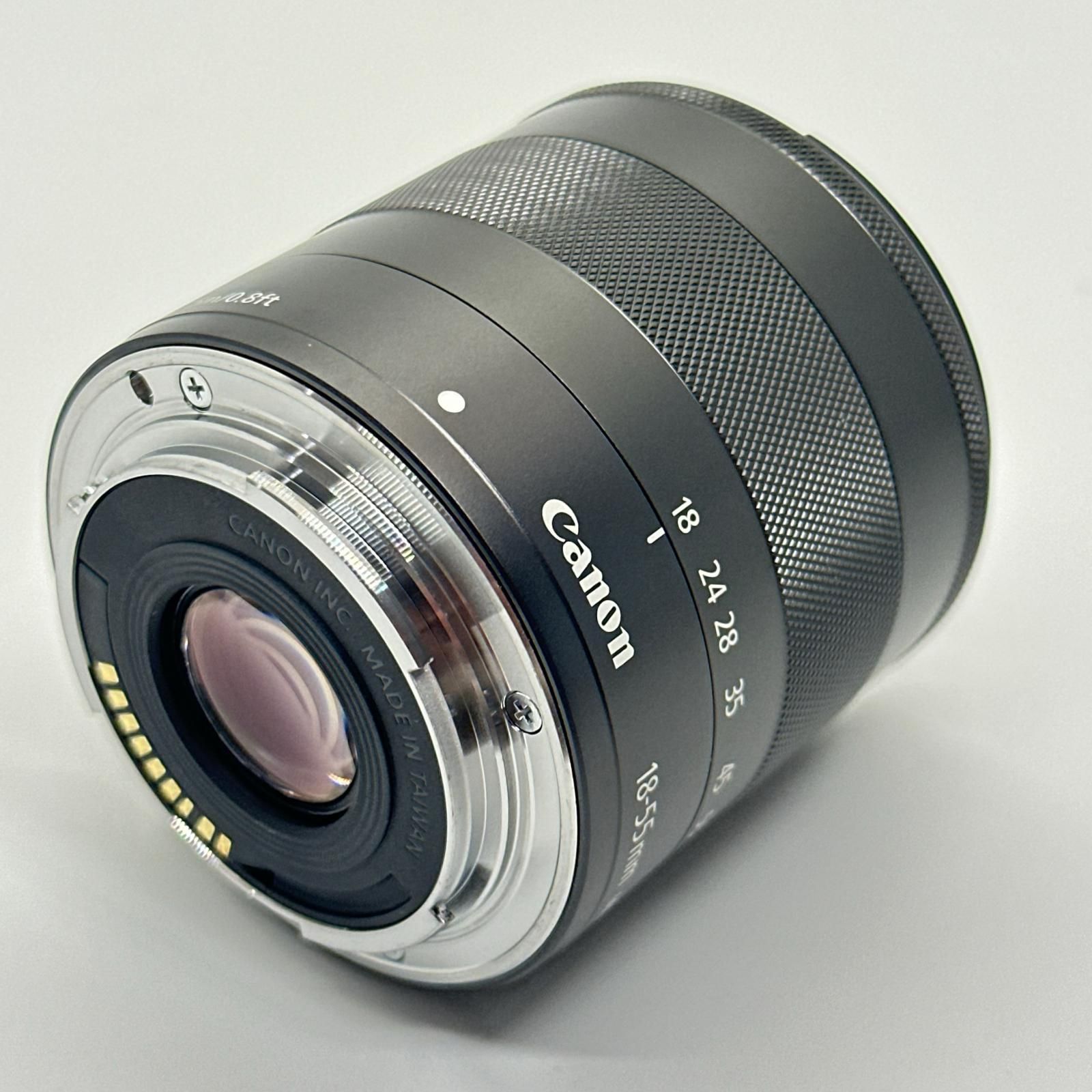 全額返金保証】【最速発送】Canon EF-M 18-55mm F3.5-5.6 IS 美品 動作 
