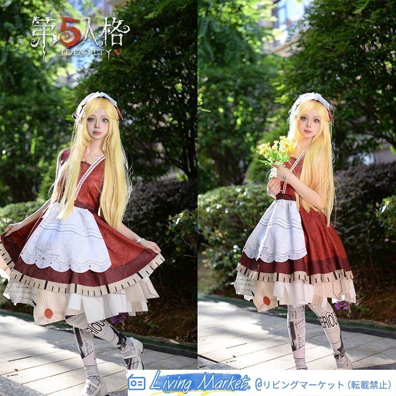 第五人格 少女 コスプレ衣装 「年歳」ゲームキャラクター 豪華フルセット 高品質 撮影用 イベント ハロウィン 仮装 衣装 S～XLサイズ対応 CS626P198