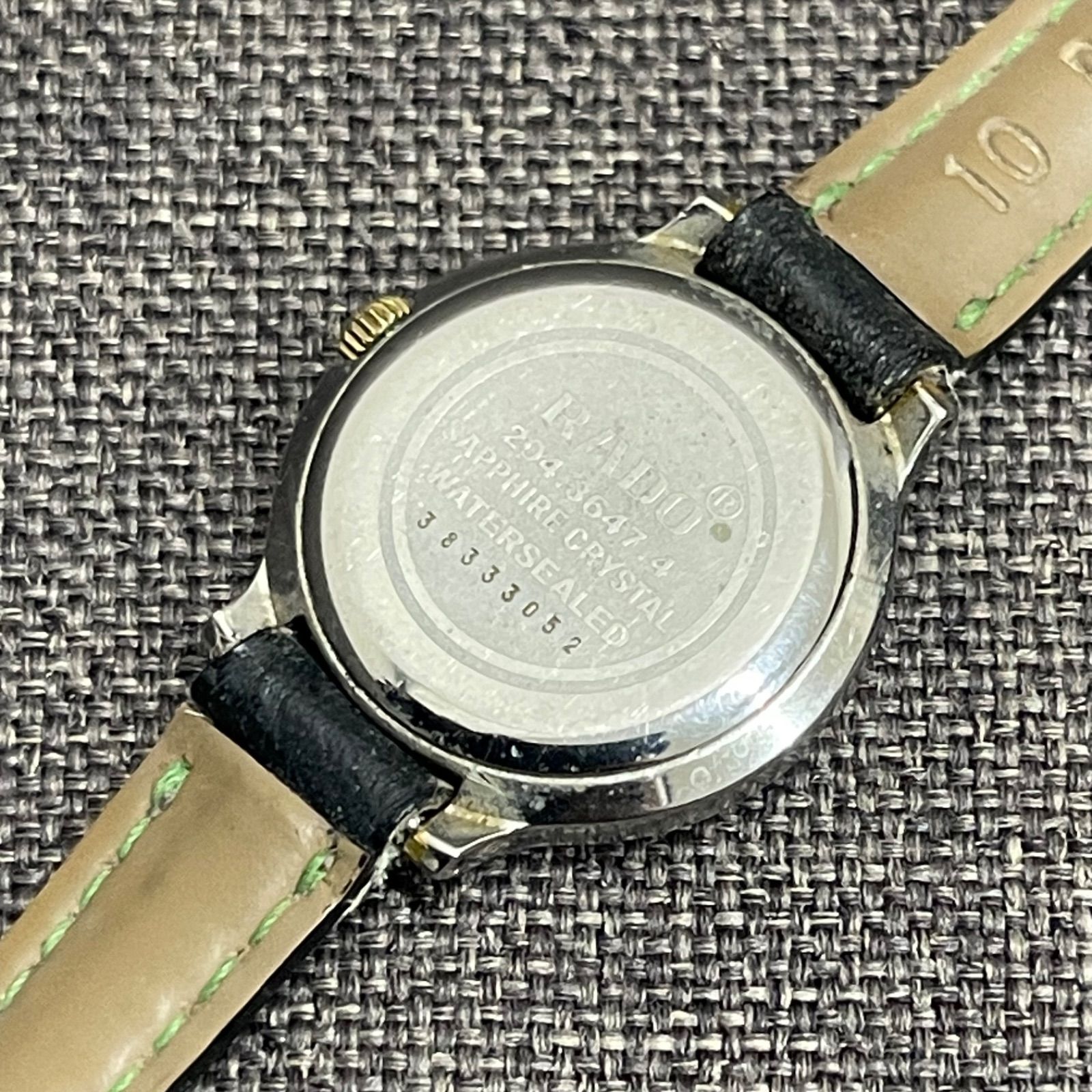 NPA】ジャンク RADO ラドー 204.3647.4 腕時計 - メルカリ