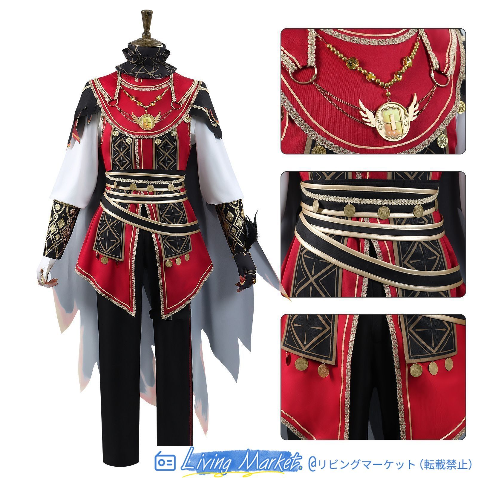第五人格 勘探員「ノートン?キャンベル」 コスプレ衣装 豪華フルセット XS～3XL対応 高品質 二次元キャラクター仮装 コスチューム 撮影用 仮装イベント 舞台用 ハイクオリティ ゲームキャラクター衣装 CS626P193
