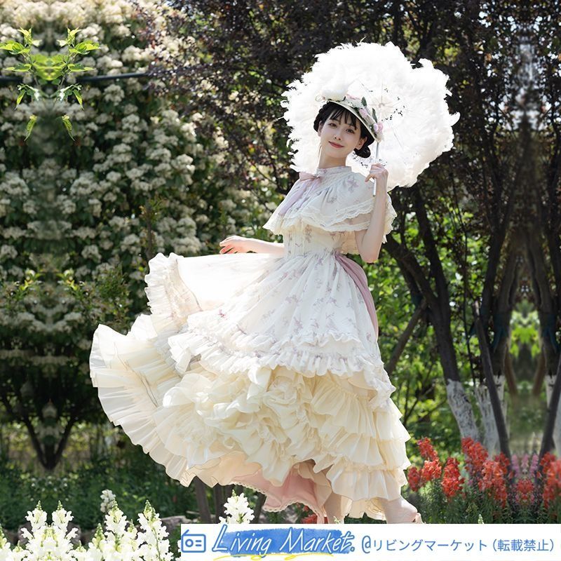 オリジナルデザイン 中華風女巫 ハロウィンロリータ 長袖ロングワンピース 秋冬仕様 2色展開 小物付き 豪華ハロウィンコスチューム 高級生地 仮装イベント 舞台衣装 推し活 撮影会 プレゼントにも最適 CS626P293