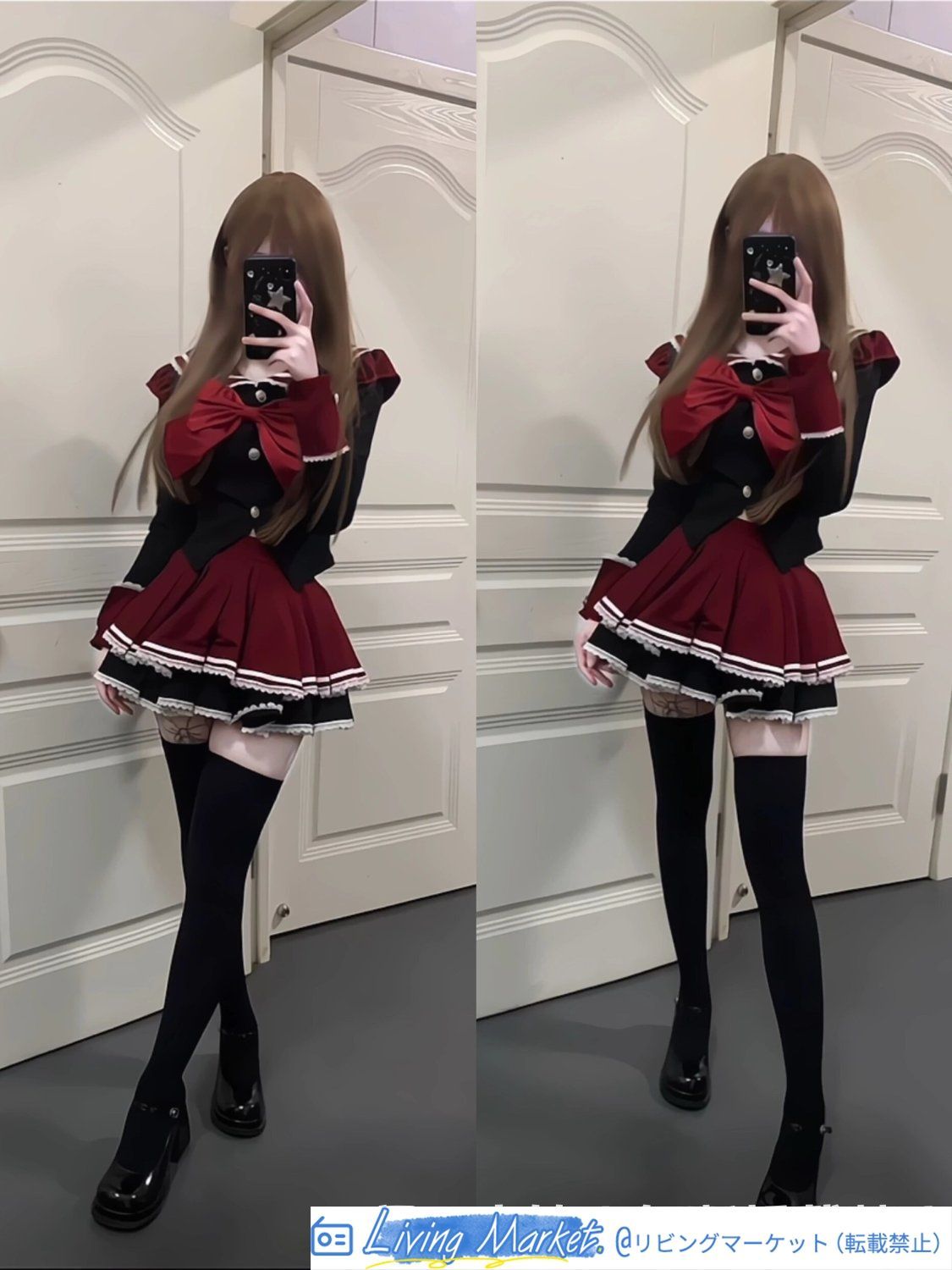 春季新作 学院風 JK制服 セーラー襟 蝶結び付き 上品デザイン 高腰ミニスカート 2点セット 撮影会 推し活 イベント用 衣装 大人レディース プレゼントにも最適 CS626P400