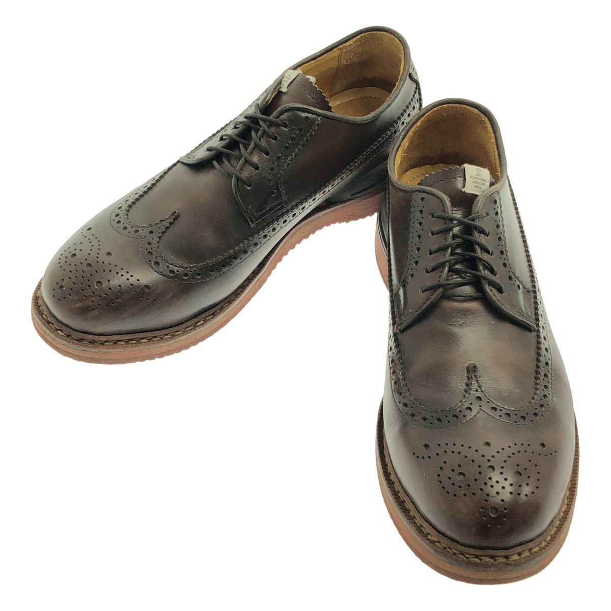 visvim / ビズビム | PATRICIAN WT-FOLK レザー ウイングチップ レース