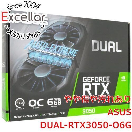 [bn:16] ASUS グラボ　DUAL-RTX3050-O6G　PCIExp 6GB 元箱あり