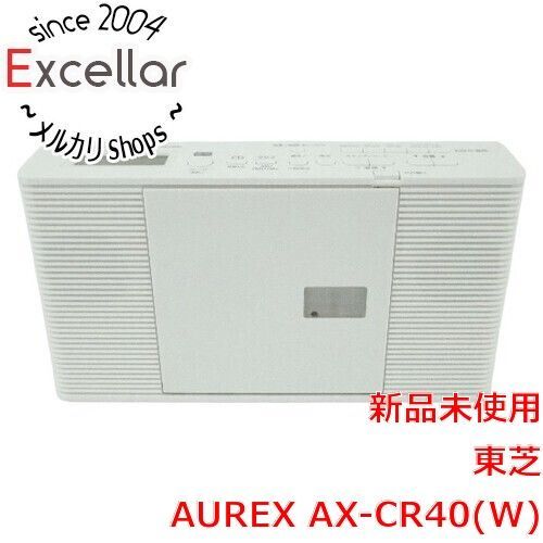 [bn:3] TOSHIBA　CDラジオ AUREX　AX-CR40(W)　ホワイト