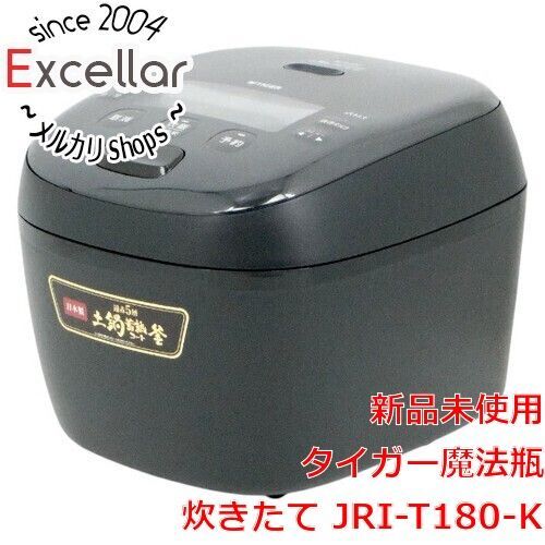 [bn:2] TIGER　圧力IHジャー炊飯器 炊きたて 10合炊き　JRI-T180-K　ブラック