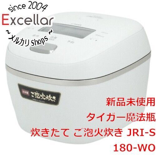 [bn:5] TIGER　圧力IHジャー炊飯器 炊きたて ご泡火炊き 10合炊き　JRI-S180-WO　オフホワイト