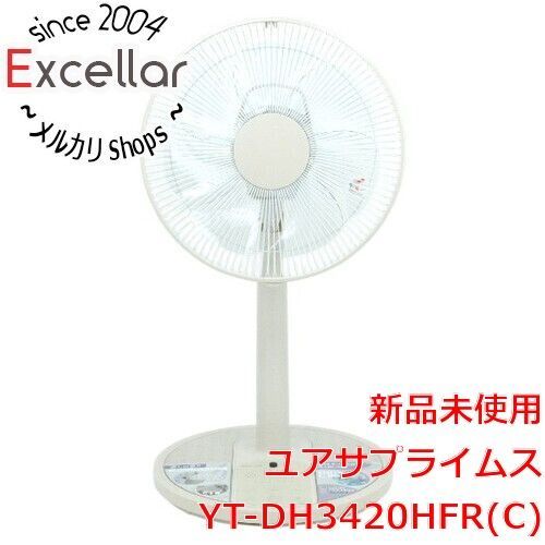 [bn:1] 【新品(開封のみ)】 ユアサプライムス　リビング扇風機 YT-DH3420HFR(C)　ベージュ