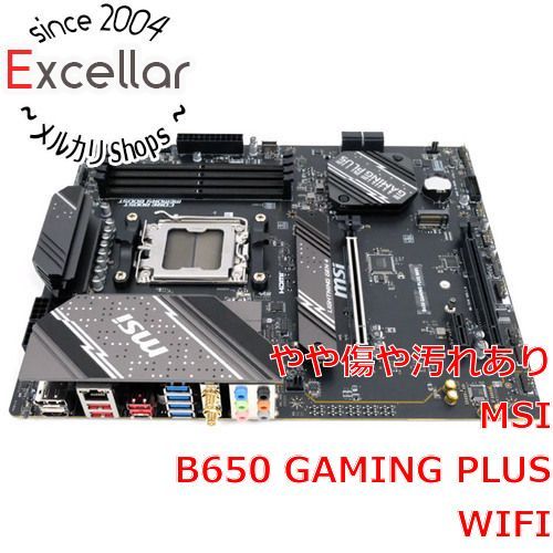 bn:16] MSI ATXマザーボード B650 GAMING PLUS WIFI SocketAM5 - メルカリ