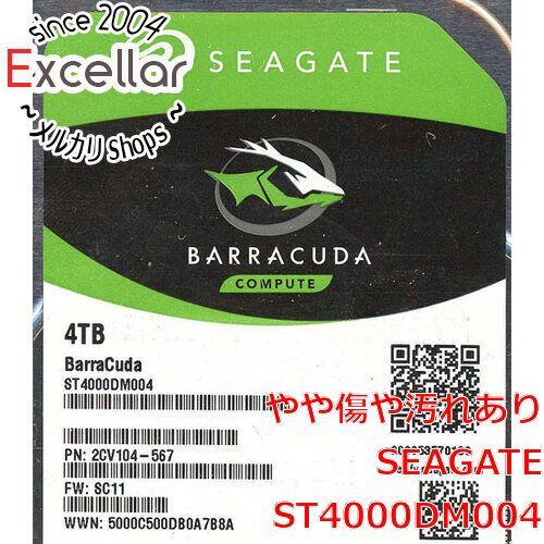 [bn:9] SEAGATE HDD　ST4000DM004　4TB SATA600　3000～4000時間以内