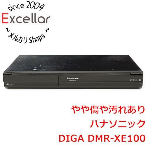 [bn:2] Panasonic　ハイビジョンDVDレコーダー　DMR-XE100-K　リモコンなし　本体いたみ
