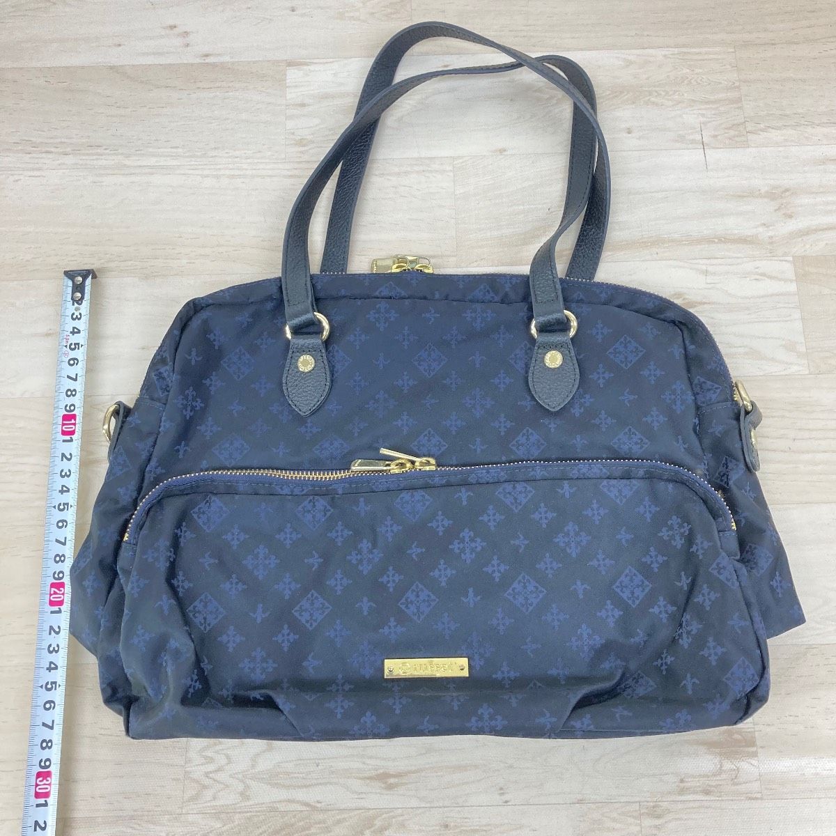 russet/ラシット モノグラム 2WAY トートバッグ/ショルダーバッグ
