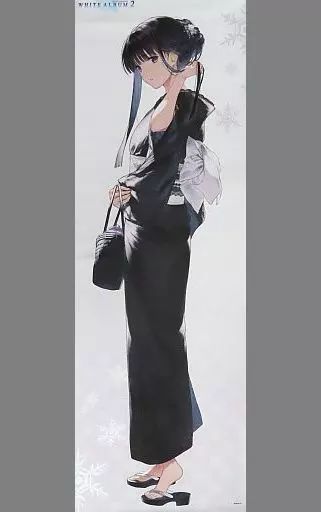 中古】タペストリー 冬馬かずさ 等身大タペストリー 「WHITE ALBUM2