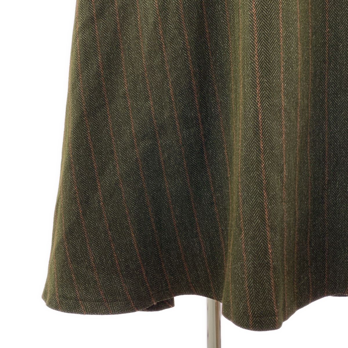 美品】 foufou / フーフー | open collar herringbone one piece