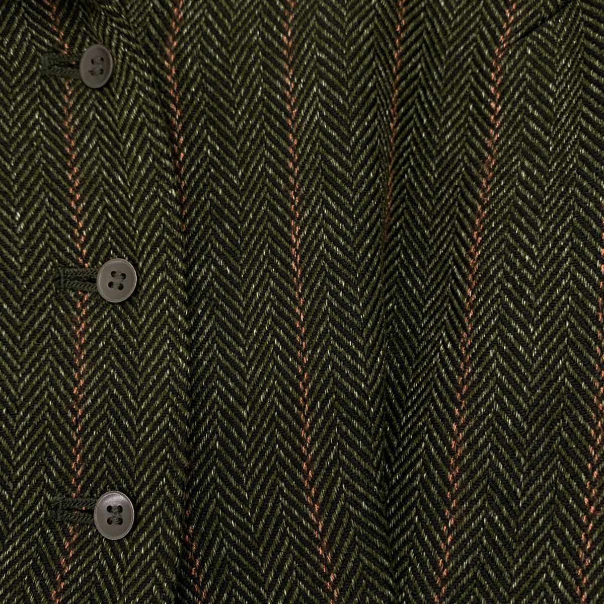 美品】 foufou / フーフー | open collar herringbone one piece