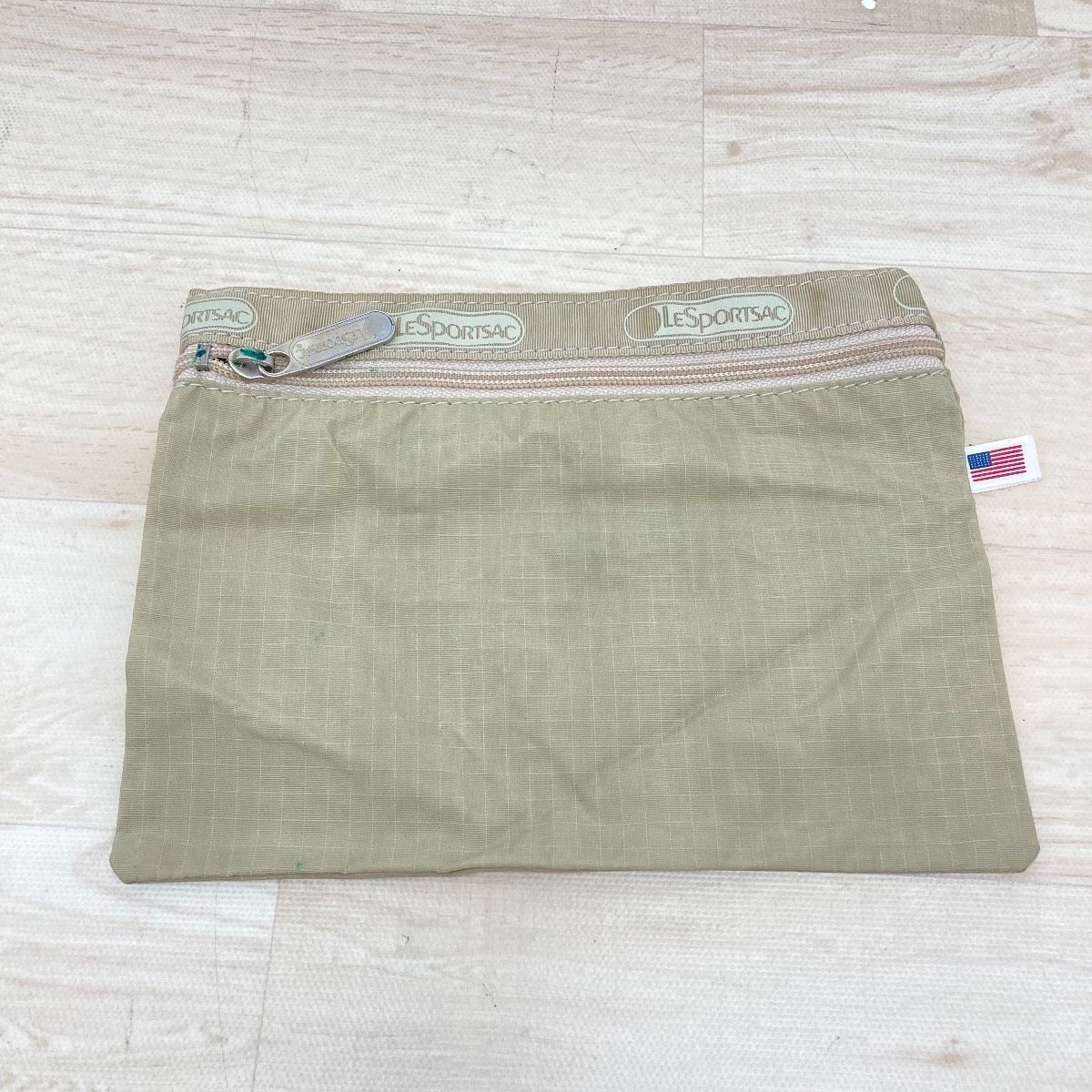 美品 レスポートサック ボストンバッグ/ハンドバッグ ベージュ ポーチ 