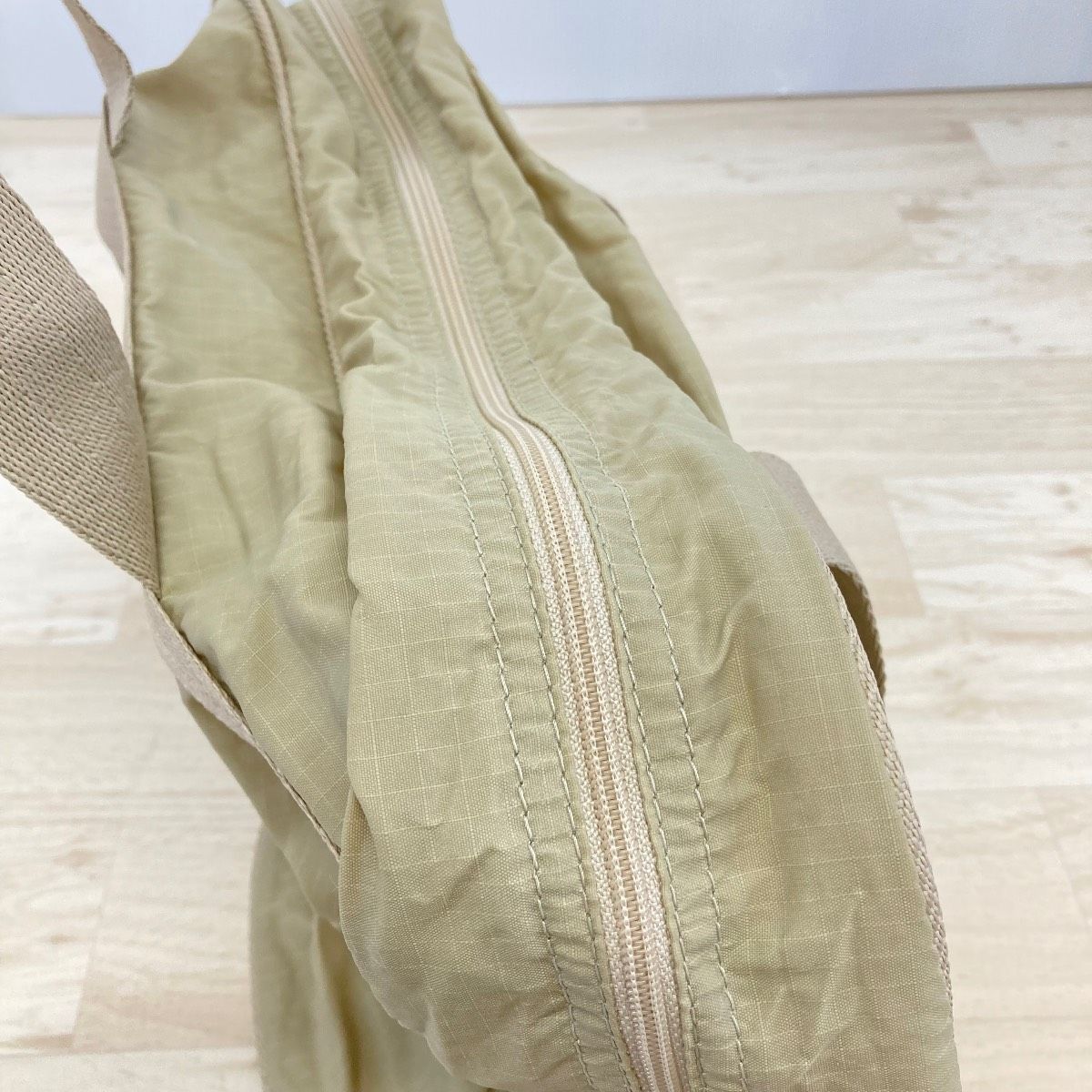 美品 レスポートサック ボストンバッグ/ハンドバッグ ベージュ ポーチ 