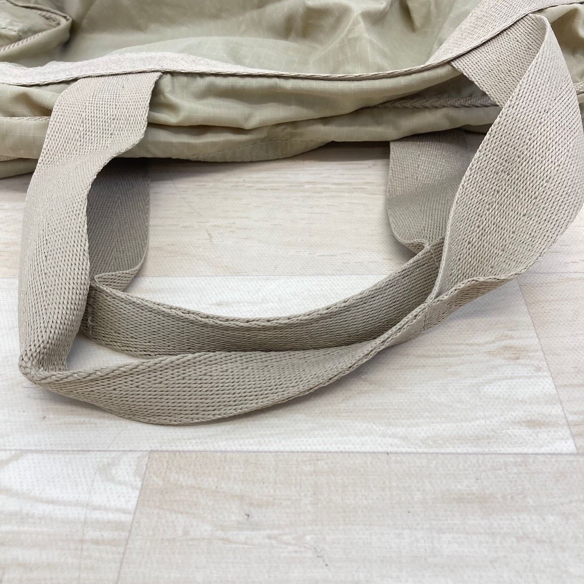 美品 レスポートサック ボストンバッグ/ハンドバッグ ベージュ ポーチ 