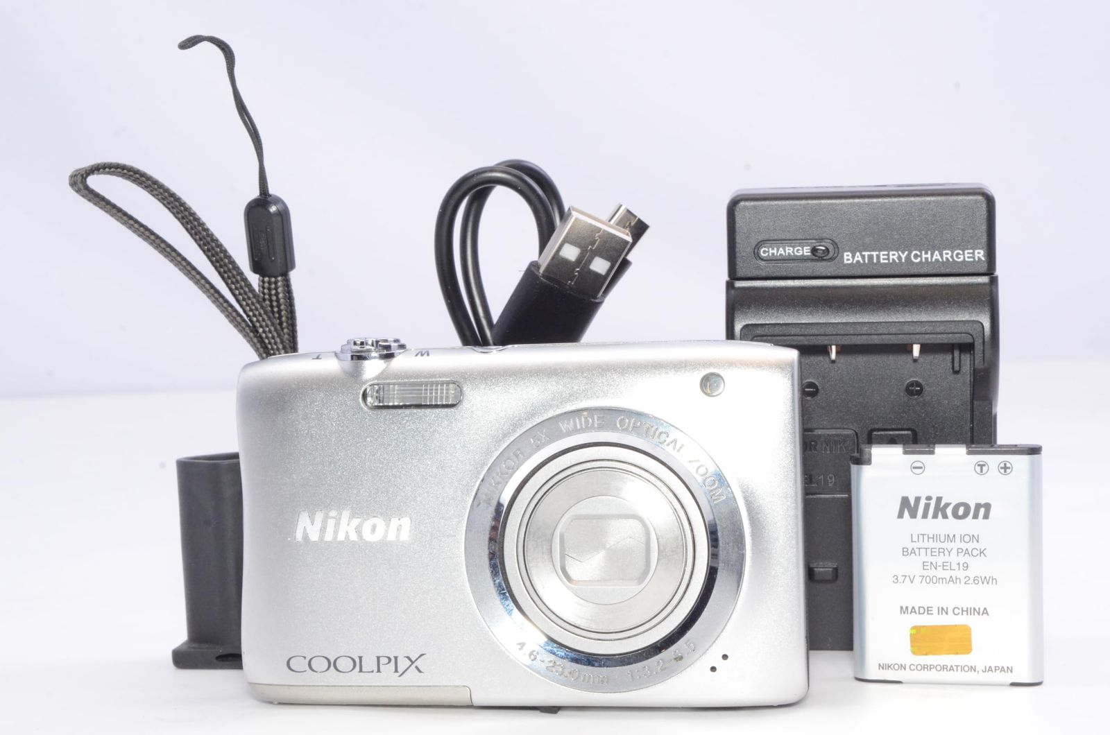 Nikon デジタルカメラ COOLPIX S2900 5倍ズーム 2005万画素 シルバー S2900SL