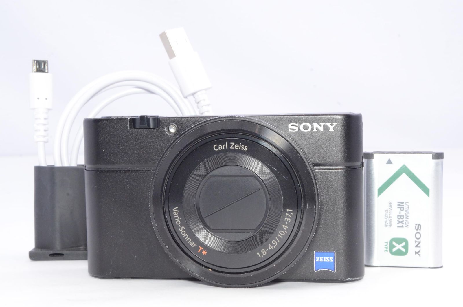 SONY デジタルカメラ DSC-RX100 1.0型センサー F1.8レンズ搭載 ブラック Cyber-shot DSC-RX100