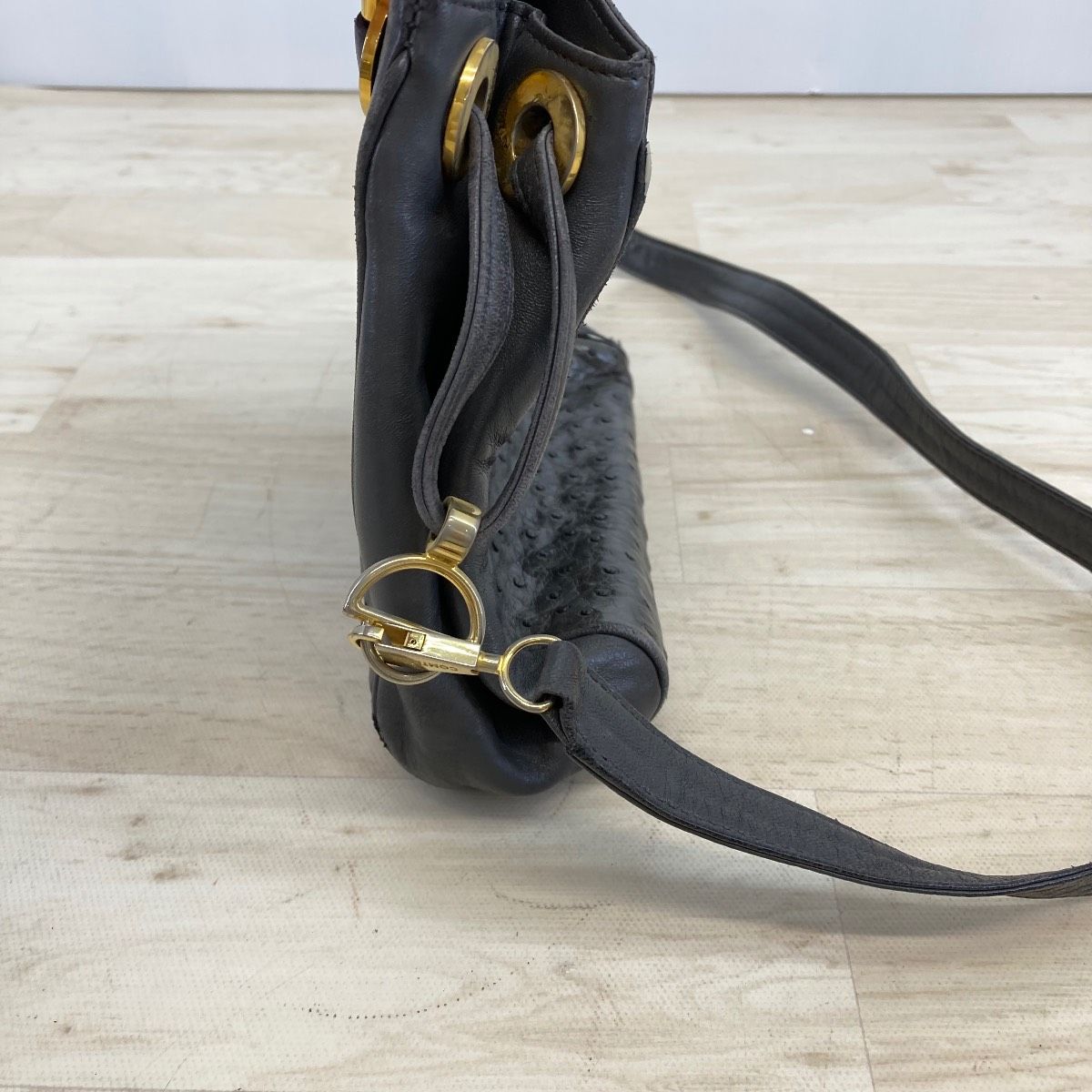 COMTESSE/コンテス オーストリッチ 2WAY ショルダーバッグ