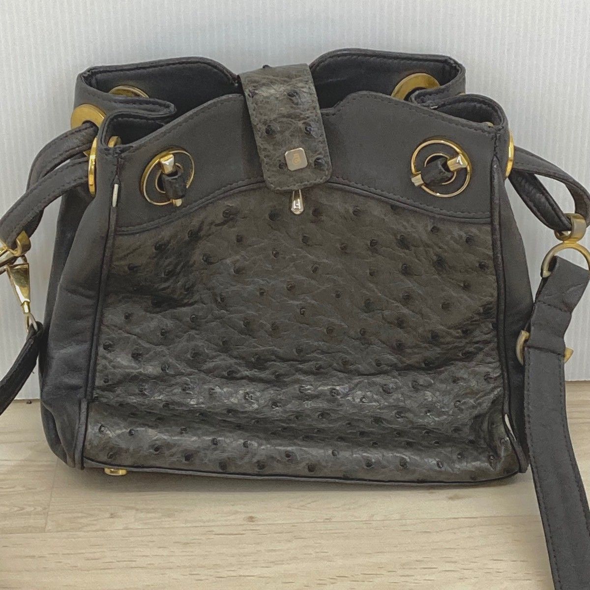 COMTESSE/コンテス オーストリッチ 2WAY ショルダーバッグ