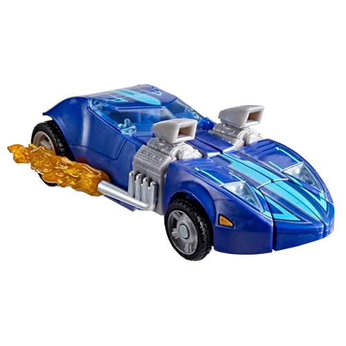 トランスフォーマー コラボレーティブ ホットウィール x ツインミル デラックスクラス 5インチ ロボットアクションフィギュア レーシングカーに変換 8歳以上の車のおもちゃJu c04ca5ee