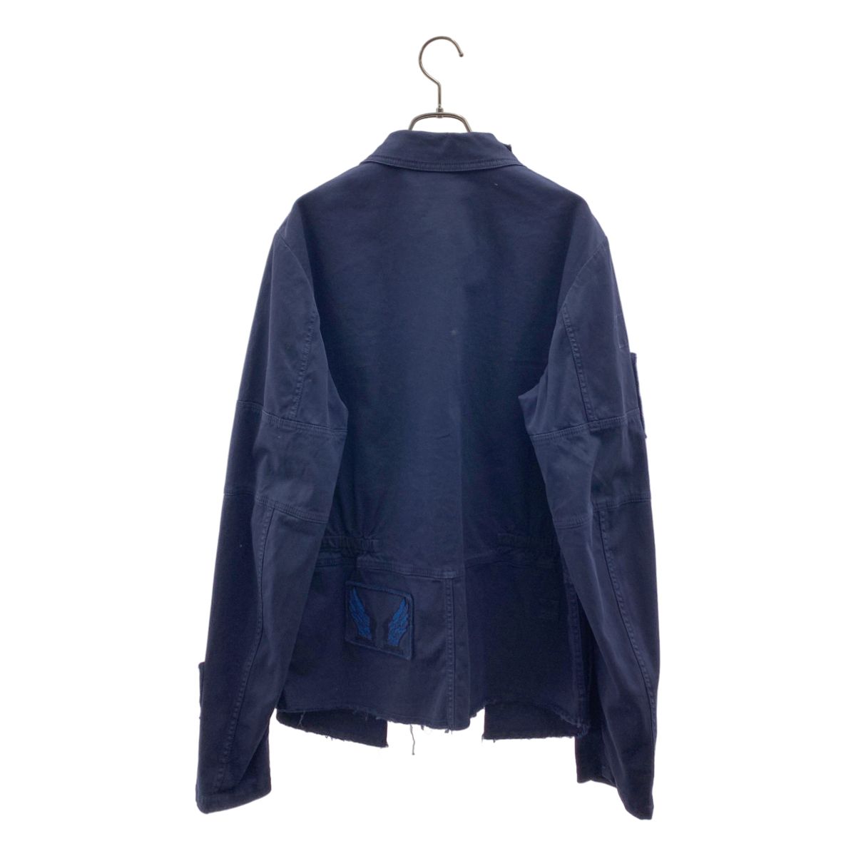 VALENTINO / ヴァレンティノ | ビーズ装飾 カットオフ ミリタリー