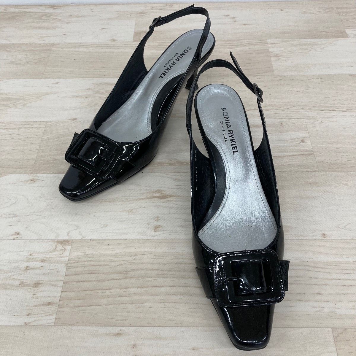 SONIA RYKIEL ソニアリキエル パンプス 35.5 (約22.5cm) ブラック SONIA RYKIEL ソニアリキエル パンプス 35.5 (約22.5cm) ブラック