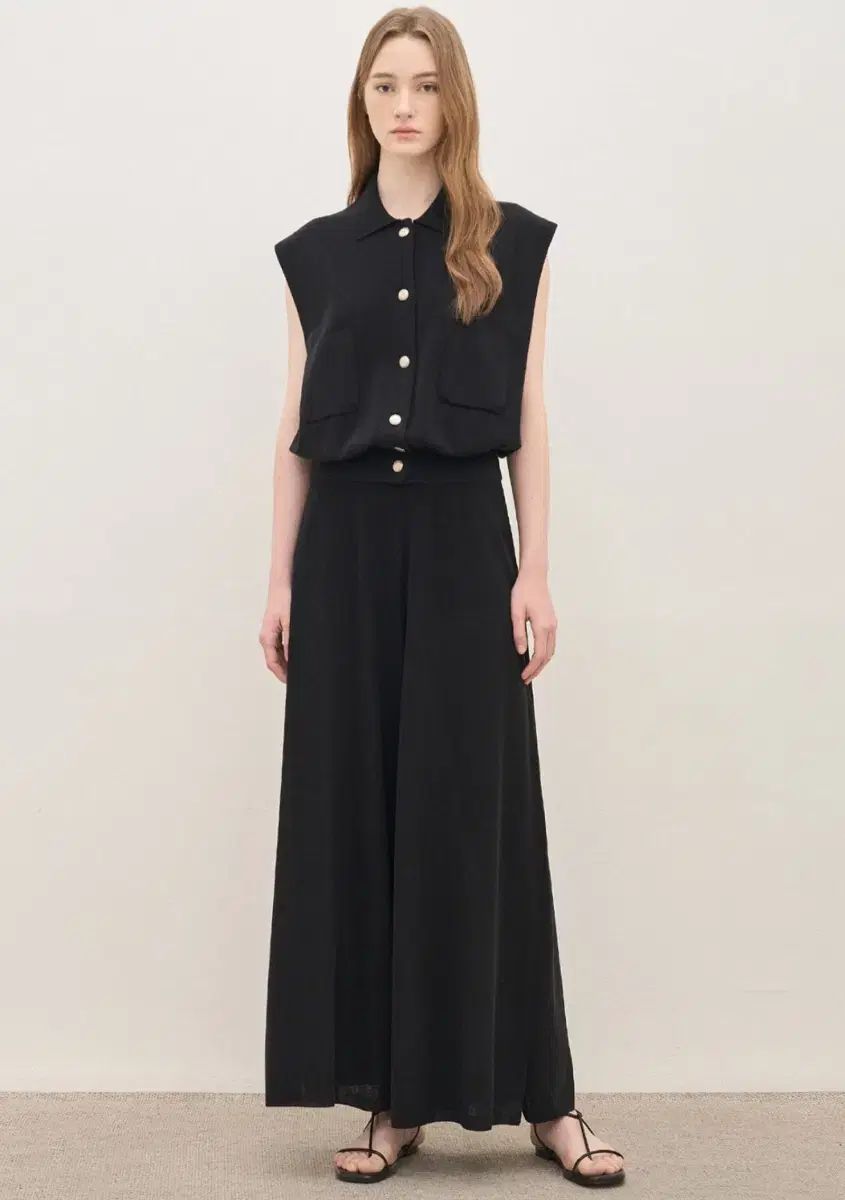ハンサム 24ss the CASHMERE バンディング ワイド ニットパンツ 55 23,102円