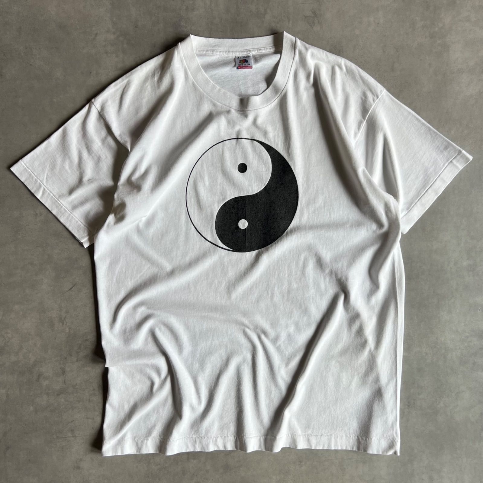 90 yin & yang tshirt 陰陽 tシャツ