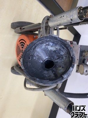 □【中古】アサヒ 電動ダイアフラムポンプ モーターエアレス塗装機 