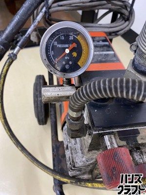 □【中古】アサヒ 電動ダイアフラムポンプ モーターエアレス塗装機 
