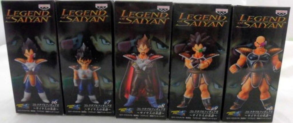 バンプレスト LEGEND OF SAIYAN サイヤ人の系譜 vol.2 全5種セット