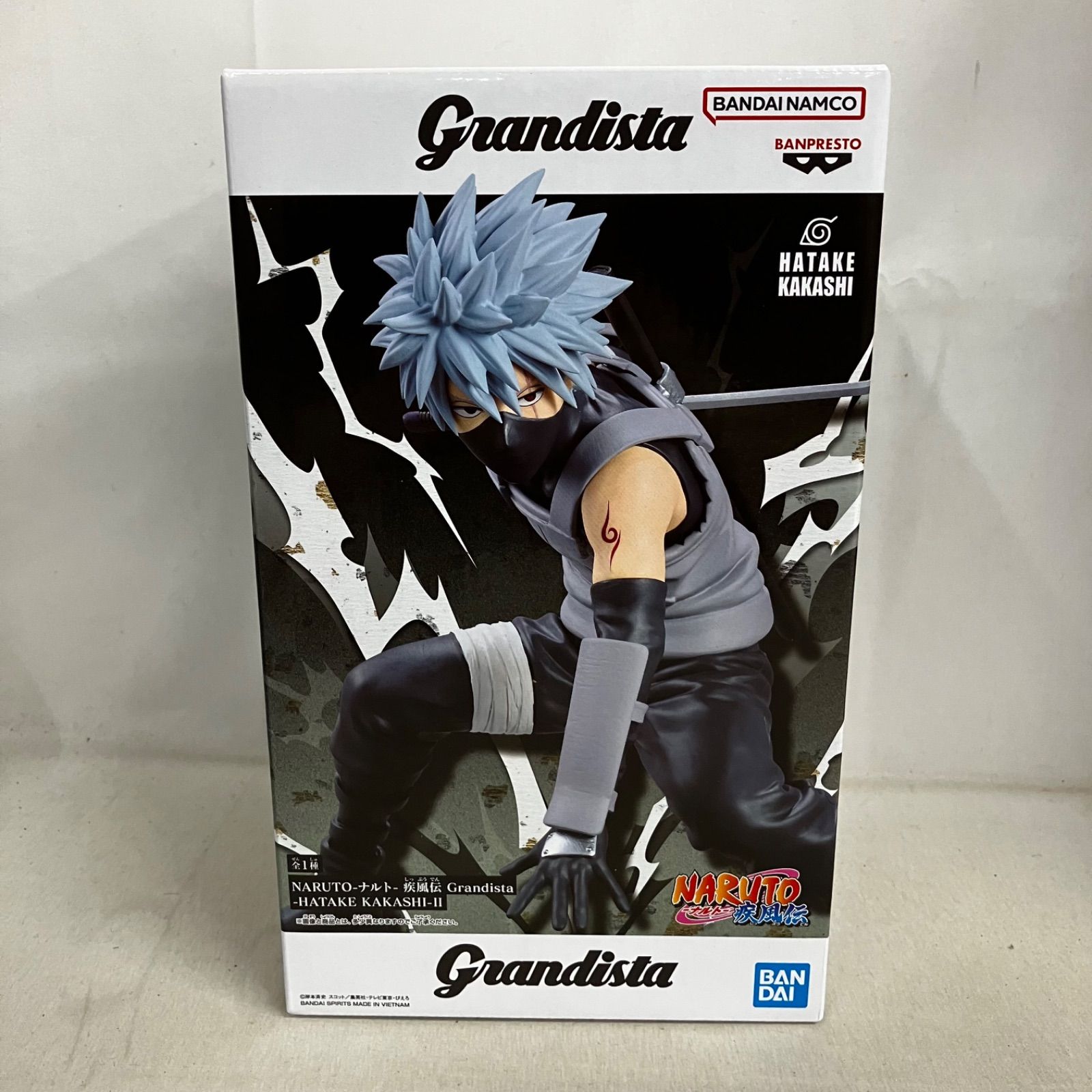 未開封 NARUTO疾風伝 Grandista はたけカカシⅡ フィギュア 5個セット 