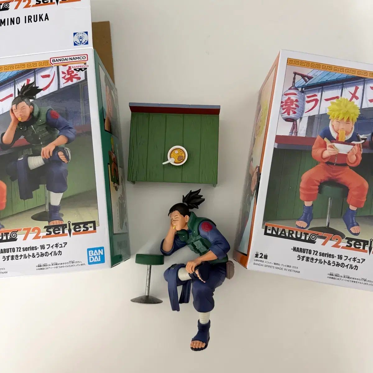 NARUTO -ナルト- イルカ ラーメン フィギュア 再販 セット 出品