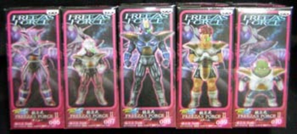 バンプレスト DB改組立式FREEZA'SFORCE02 全5種セット