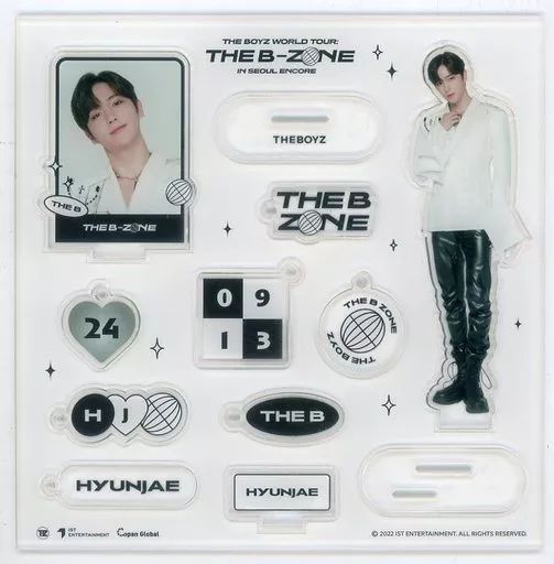 THE BOYZ ドボ　ヒョンジェ　ヨンフン　アクリルキット 中古】アクリルスタンド・アクリルパネル ヒョンジェ アクリルキット