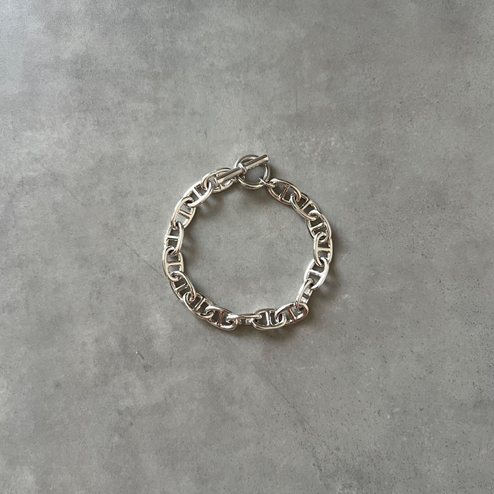 New silver925 bracelet シルバー925 アンカー 21.5cm
