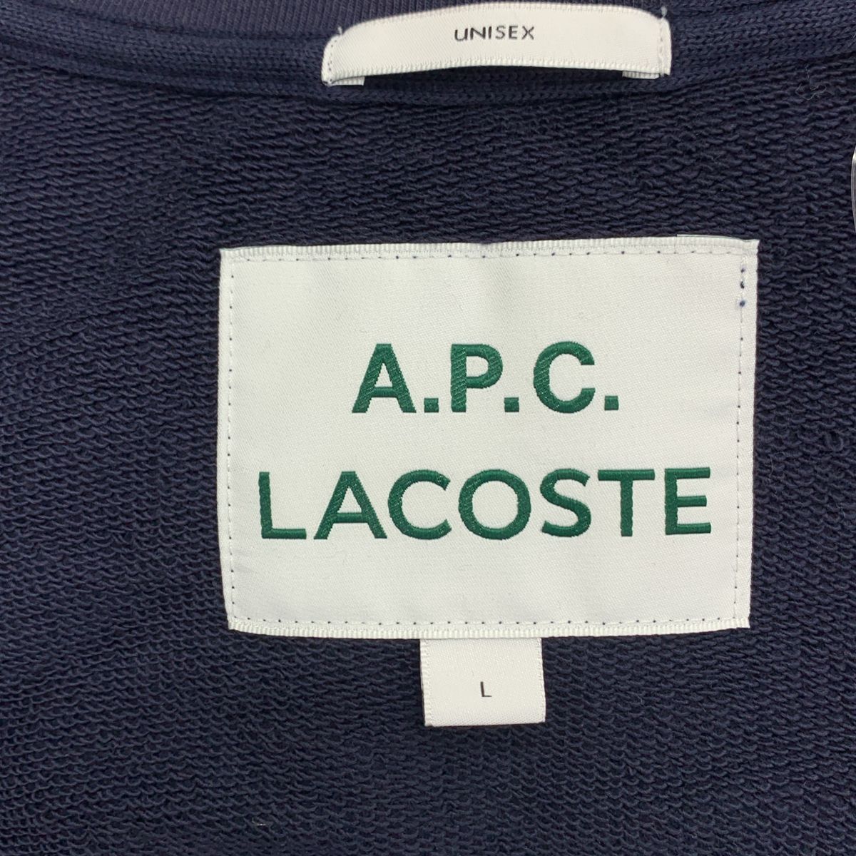 A.P.C. / アーペーセー | × LACOSTE / ラコステ ロゴ スウェット