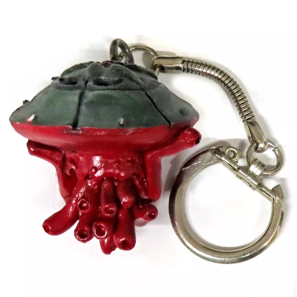 中古】キーホルダー アブソーバ 恐怖の円盤生物キーホルダー