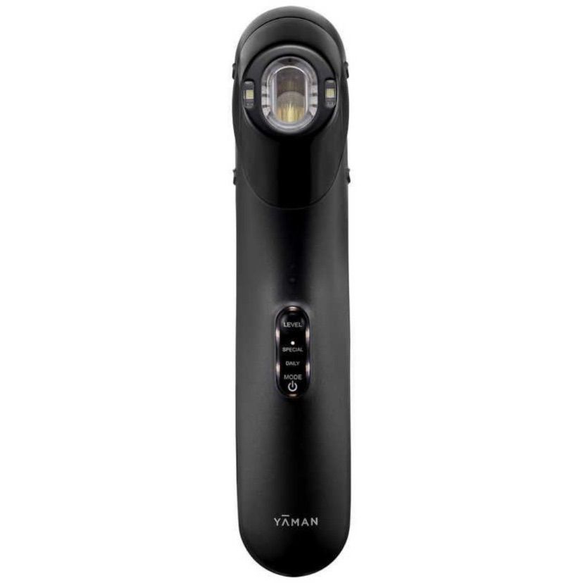 新品 保証★未使用★ヤーマン YA-MAN 光美顔器 ブルーグリーンショット YJFC0B 緑LED×IPL搭載 ブラック