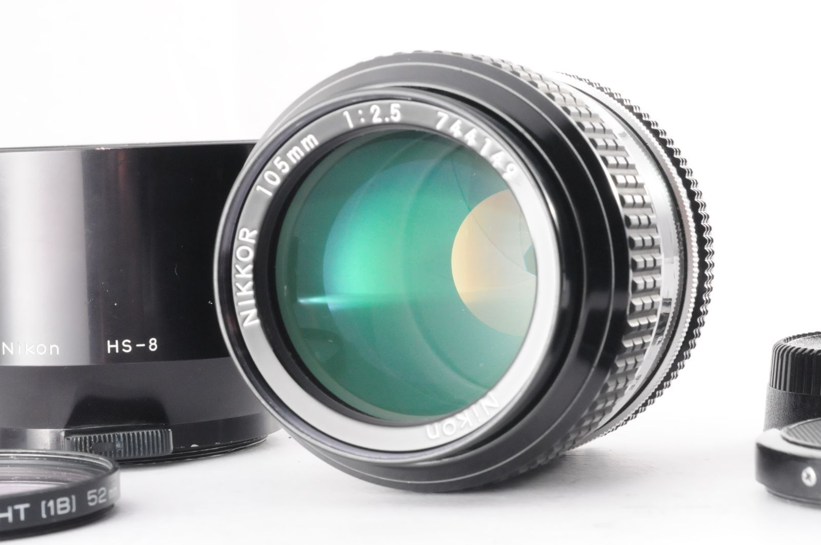 ニコン Nikon Ai NIKKOR 105mm F2.5 1:2.5 MF マニュアル カメラレンズ #744149